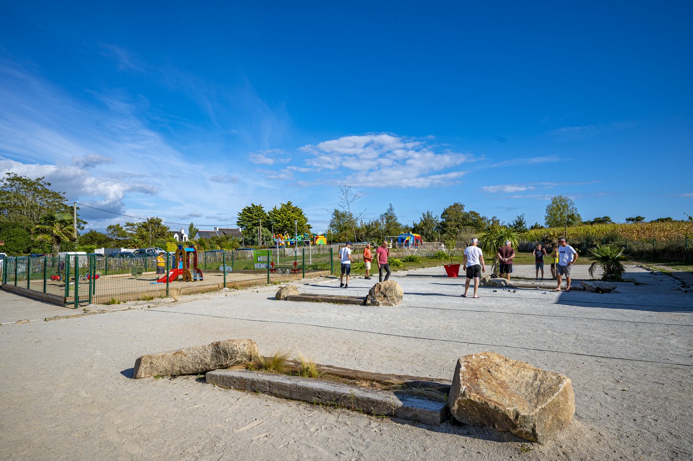 Terrain de pétanque