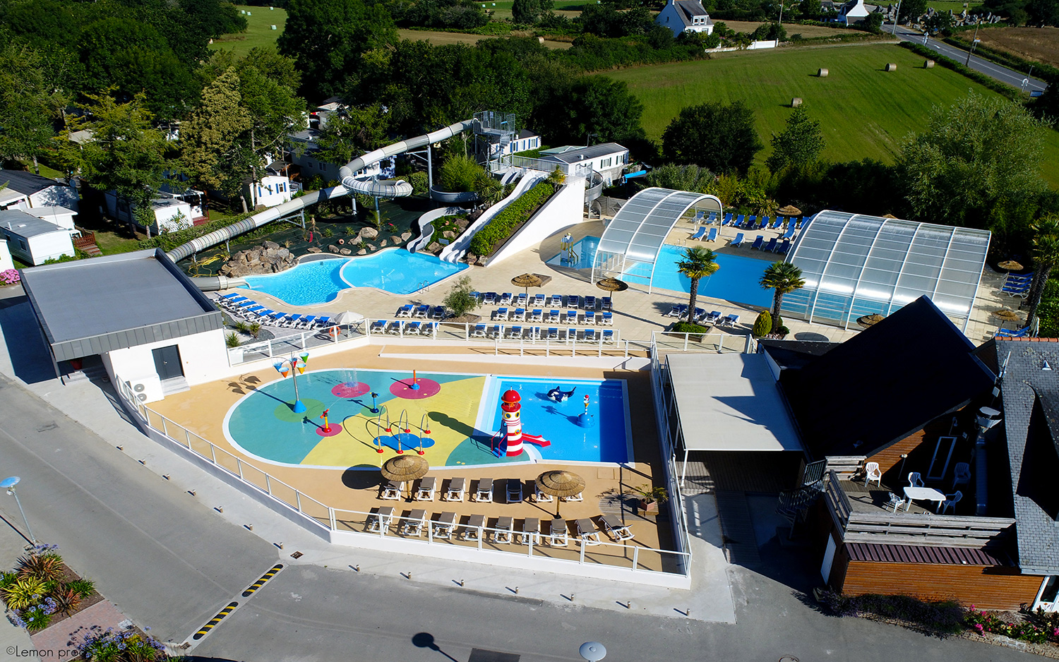 Espace Aquatique du camping Kerzerho 4**** Espace Aquatique du camping Kerzerho 4****