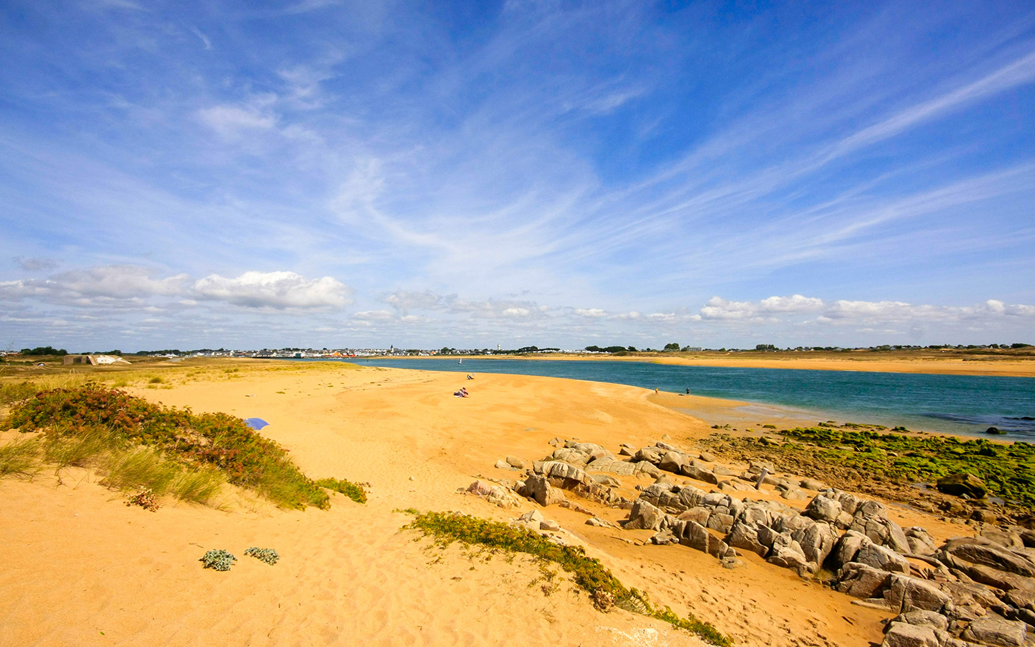 Plage de Kerhillio à 3km du camping Plage de Kerhillio à 3km du camping
