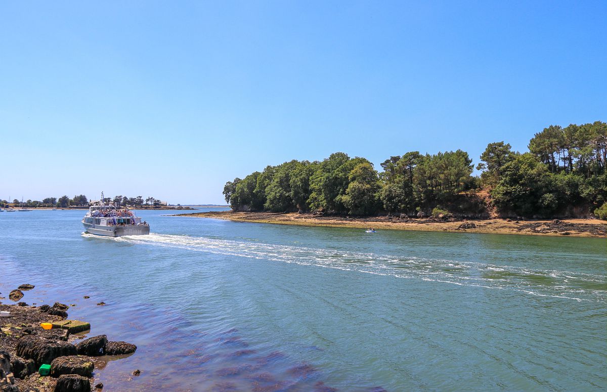 Croisière en bateau dans le Golfe du Morbihan